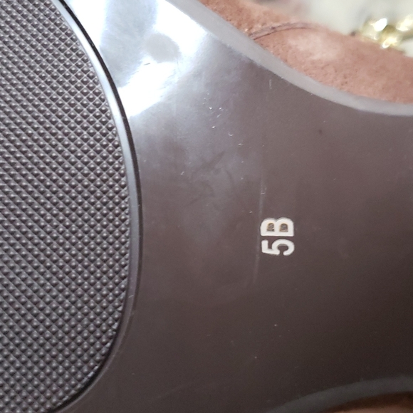 Ralph Lauren Maricia Brown suede bootie - Picture 4 of 7